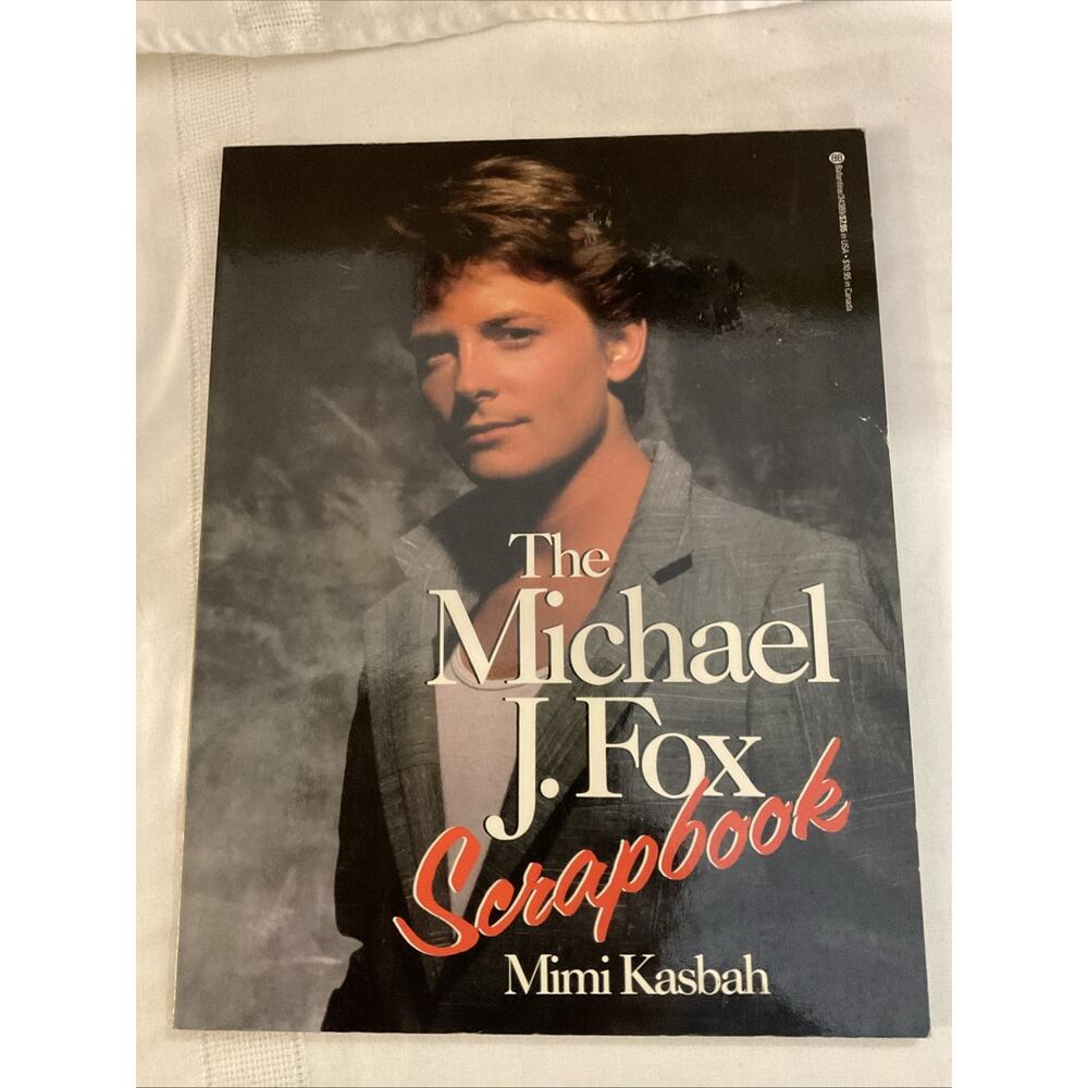 Michael J. Fox Scrapbook by Mimi Kasbah (1987, Trade Paperback)